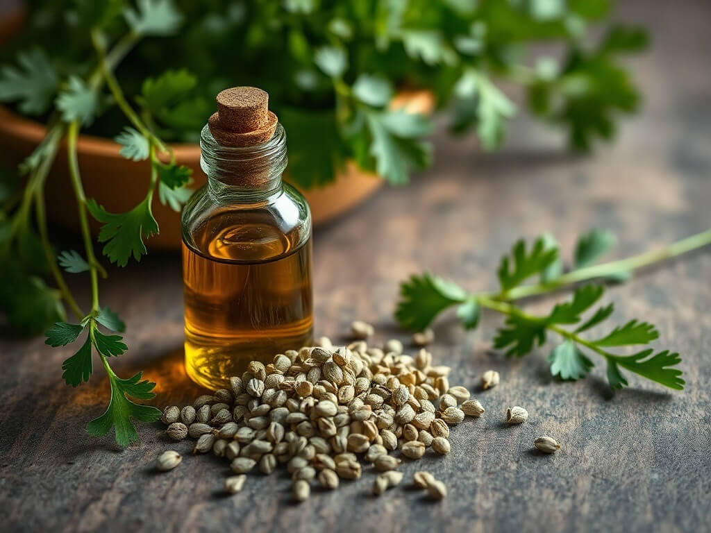 Эфирное масло кориандра (семян)
